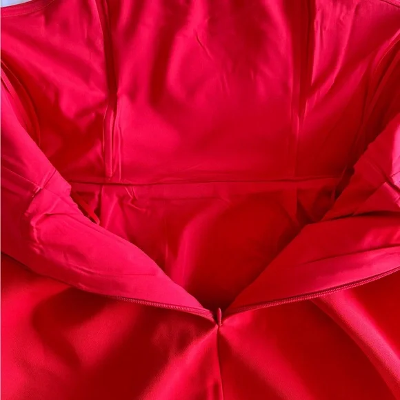 Odd Muse Red Strapless Dress - Picture 6 of 7